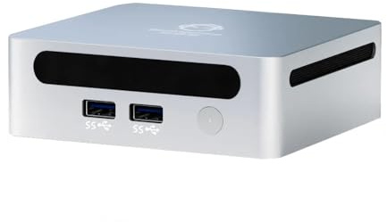 UDPTCP Mini PC, Ryzen 7 7730U, 2 x DDR4 Mini Computers (8C/16T, up to 4.5GHz), Mini Computer Computers, Wi-Fi6E, BT5.2, USB3.0 8K@60, 1000M LAN, Home Office, 32GB RAM 2TB SSD