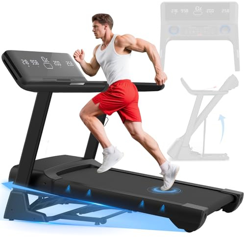 Cowmew Cinta de Correr 20% Inclinación, 1-20 km/h, 7 CV, Carga 200 kg