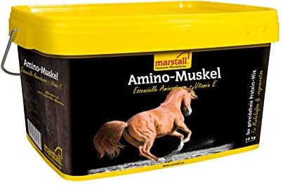 marstall Premium-Pferdefutter Amino-Muskel Plus, 1er Pack (1 x 9 kilograms)