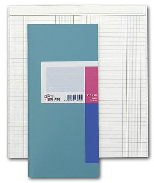 Spaltenbuch 2/3A4 K+E 86-13411 40Bl 1Spalte 410K40