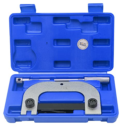 CCLIFE Motor Einstellwerkzeug Satz für Kompatibel mit Renault Nissan Opel 1.4 1.6 1.8 2.0 16V Zahnriemen Einstellwerkzeug & Nockenwellen Arretierwerkzeug Kompatibel mit Clio Megane Laguna Vivaro