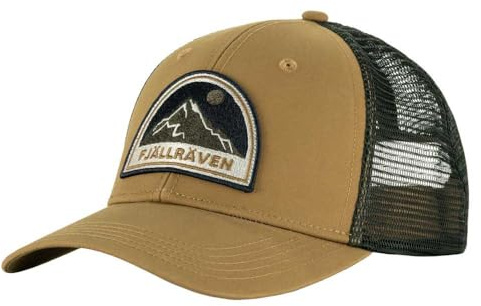 Fjällräven Unisex Badge Langtradarkeps 78152 Hat, Buchweizenbraun, L EU