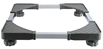 Adjustable Washing Machine Base 4 legs Protable Washing Machine Multi-functional Base Adjustable length 50-63cm width 50-60cm Dryer stand High Rack forwooden barrel dishwasher