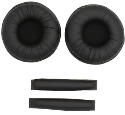 INF Coussinets d'oreille et Arceau pour Casque Sennheiser PX100/200/100-II, Ajustement Parfait, expérience sonore améliorée, Cuir, Mousse Souple
