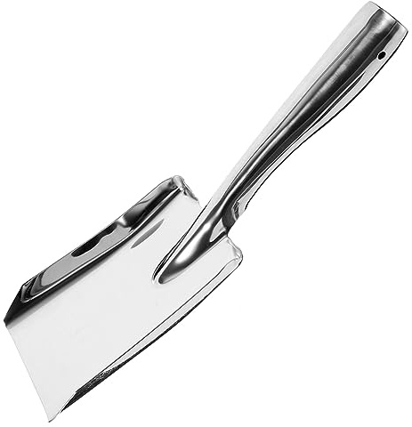 TINEASUR Espátula Cuadrada Pequeña De Acero Inoxidable Planta Mutitool Palas Multifuncionales Herramientas Manuales De Jardín Herramienta Multiusos Pala para Acampar Herramientas