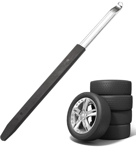 Sirseon Tyre Tools for Tyre Change, Tyre Bar Tool, Tyre Removal Tool, Crow Bar Tyre Bar - Flat Crow Bar Tyre Change Tool, Straight Tyre Lever Hand Tool
