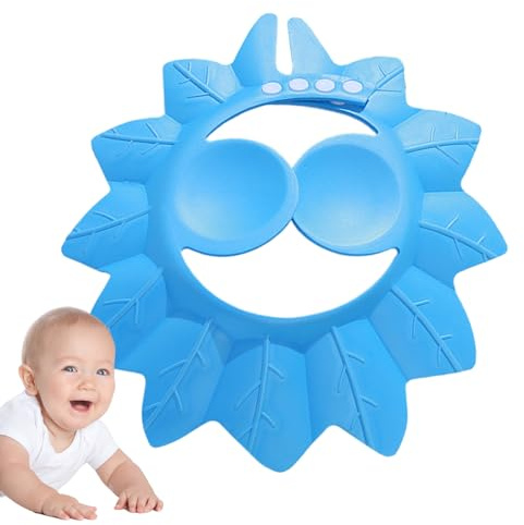Gorro de ducha para niños pequeños, gorro de protección de baño, y ajustable para niños, champú, gorro de ducha para bebés