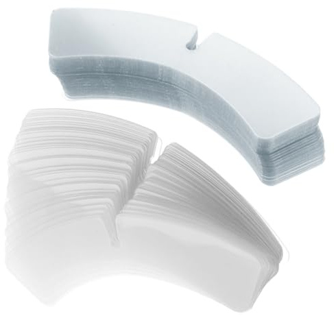 Ipetboom Stecche per Colletti Camicie Uomo in Plastico 100 Pezzi, Supporto Colletto Camicia e Stabile per Camicie da Uomo Eleganti