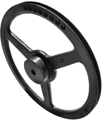 cyclingcolors 1x Polea para correa trapezoidal 1 canal A o SPA Diámetro exterior 405.50 mm Diámetro de paso 400 mm Hierro fundido Maquinaria de construcción explotación forestal agrícola