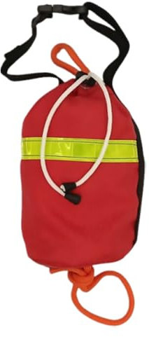 Generisch Saco de natación con Cuerda – de natación para Kayak, Dispositivo de Seguridad Visible | Equipo de natación lanzable para Actividades de Canoa, Vela, en Hielo, Yates y Rescate de