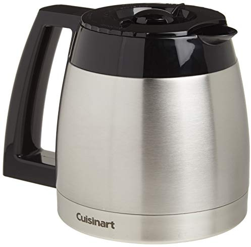 Cuisinart DCG-600RC 10-Cup Replacement Thermal Carafe with Lid, Compatible with Cuisinart Coffeemakers, Stainless Steel