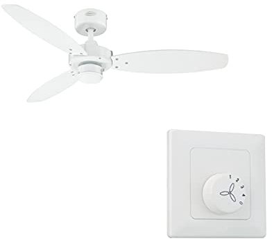 Westinghouse Ceiling Fan Weiß mit Wandschalter