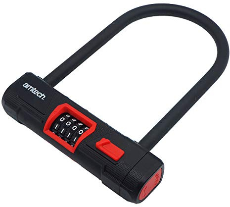 Amtech T1875 12mm D Shackle Combination Lock