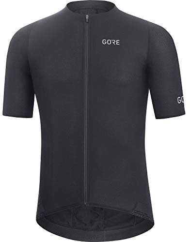 GORE WEAR Herren Fahrrad-Kurzarmtrikot Chase, L, Schwarz