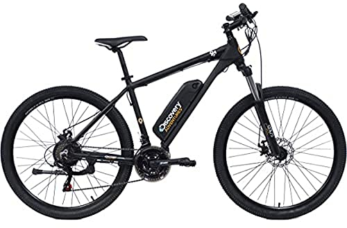 Denver Unisex Adulto Bicicletta a Pedalata Assisita, Mountain Bike con Ruote da 27.5 pollici, Forcella Ammortizzata, Freni a Fisco Meccanici, Nero Opaco, 27.5