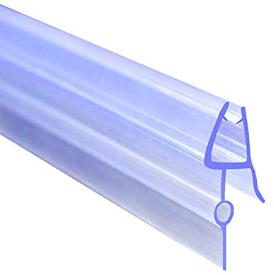 Modello A Guarnizione Sottoporta per box doccia lunga 90 cm per vetro da 6 mm Coda Morbida larga 18 mm Tagliabile