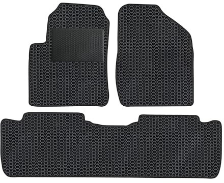 moto-MOLTICO Eva Fußmatten Auto - Automatten passend für Toyota Avensis Verso 2001-2006 (mit Verstärkung), rutschfeste und Wasserfeste Autoteppiche