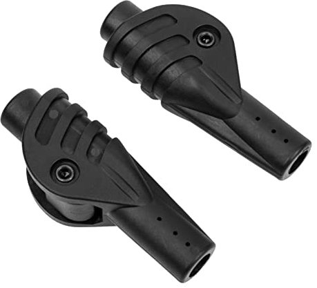 TOGEVAL Zeltverbindung 6 STK Zeltgelenke Camping Zubehör Tent Poles Zeltstangenverbinder Zeltbau Faltgelenk Für Zeltzubehör Campingzubehör Austausch Der Zeltstangen Zeltstangengelenk Kohlefaser Black