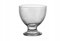 KONZEPT Eisbecher Glas 4er Set, Glasschale mit Fuß 405 ml, Glas Geriffelt für Eis, Joghurt, Snacks, Perfekt für Schichtdessert, Candy Bar Zubehör