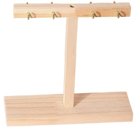 perfk Présentoir à bâtonnets de vernis à ongles, support de rangement de bureau avec crochet, idéal pour les salons de beauté pour femmes et jeunes filles, T 19.8x6x19.5cm