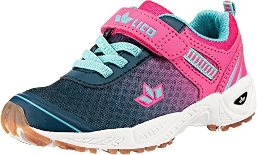Lico BARNEY VS Flicka Multisport inomhusskor, Marinblå/rosa/turkos, 41 EU