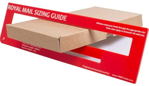 (50-pack) DL storlek låda stor bokstav stark kartong frakt postlådor – kunglig postlåda brun stor bokstav pipa kartong postlåda – lådstorlek invändigt: 218 x 108 x 20 mm (L x B x H)