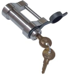 InfiniteRule Security 61112 Anhänger-Verriegelungsschloss für bis zu 3,8 cm breite Anhängerkupplung – (11/16 Zoll Tiefe)