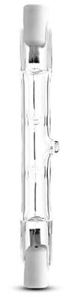Calugy 2er Pack Halogenstablampe R7s 78mm 80 Watt 1400 Lumen 827 warmweiß dimmbar – R7s Lampe – R7s 78mm – R7s Leuchtmittel – R7s Stablampe