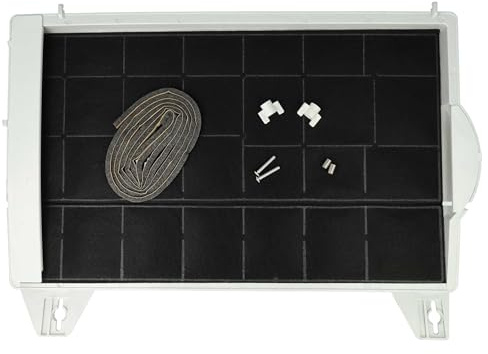 vhbw 1 x aktivt kolfilter kompatibelt med Constructa CD11350/01, CD10360/01, CD11350, CD10320, CD10350 köksfläkt – 45 x 32 x 4 cm