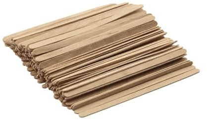 KURTT - Palitos de madera - 140 mm de largo - 1000 unidades en paquete - Café para ir - palitos - Café - para ir - desechables - Pajos de agitación - barra de agitación
