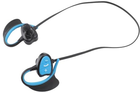 Cuffie da Nuoto, Cuffie Impermeabili Subacquee Bluetooth Wireless, Cuffie Auricolari Aperte con Assistente Vocale, Cuffie Sportive per la Corsa, Ciclismo, Escursionismo (BLUE)
