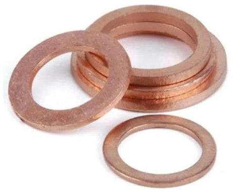 10 Stück M6 M8 M10 M12 M14 M15 M16 M18 M19 M20 Dicke 2 mm massive Kupferscheibe Unterlegscheibe Flachdichtung Dichtung Unterlegscheiben-M14 x 24 x 2 mm 10 Stück