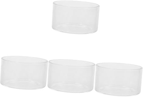 BESPORTBLE 4stücke Transparente Glasvase Für Pflanzen Zylinder Terrarium Für Sukkulenten Und Blumen Tischdeko Für Wohnzimmer Und Hochzeiten Elegante Pflanzgefäße Für Ihre Individuelle