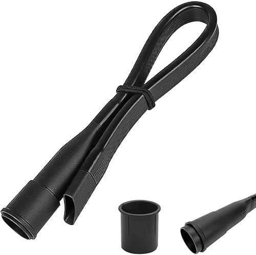 Beccuccio Aspirapolvere Flessibile, Accessori per Aspirapolvere, Tubo per Aspiracenere Universale, Bocchetta Piatta per Connessione 32-35mm, per Lava dei Divano e Sedili Auto