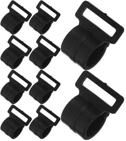SOLUSTRE 10pezzi Clip Per Poles Per Fissaggio e Versatile Accessori Per e Tende Per Outdoor e Attività All