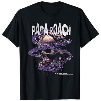 Papa Roach - Mercancía Oficial - Cadenas Camiseta