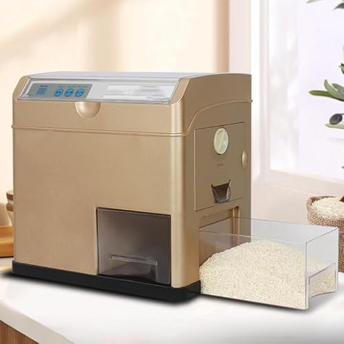 YXYLJOZ Fraiseuse à Riz électrique 500w pour Usage Domestique et Commercial (Gold)