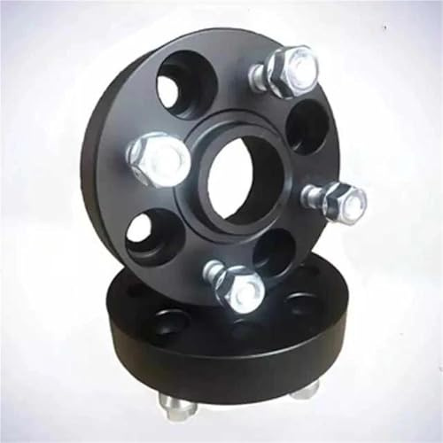 Räder Spurverbreiterung Spurverbreiterung Für Nissan Für Tiida Für Altima Für Maxima Für Evalia 4x4,5 66,1 Naben-Felgen-Distanzscheiben 15/20/25/30 Mm Auto Distanzscheibe(Schwarz,15mm)