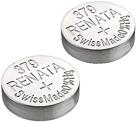 2 x Renata 379 SR521SW 1,55 V Uhr Silberoxid Batterie