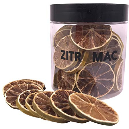 45g Lima Deshidratada para Coctel, Fruta Deshidratada para coctel sin Azúcar Gin, Gintonic, Decoración, Repostería, Navidad, Bebidas - Rodajas de Lima Seca 100% Natural sin Aditivos