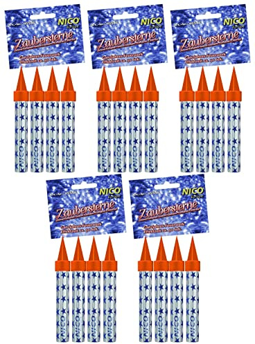 Nico Zaubersterne 4er BTL. 5546 Zimmerfontaene ZAUBERSTERNE 4ER 5546 (5)
