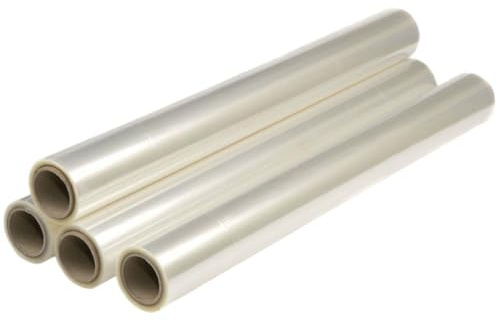 Transparente Folie - Blumenfolie - Zellophanfolie - Packfolie 5 Meter x 70 cm - 2 Rollen