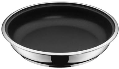 WMF Click&Serve Bratpfanne Induktion 28 cm, ohne Edelstahlgriff, kratzfest, Cromargan Edelstahl beschichtet, backofengeeignet, für alle Herdarten geeignet