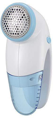 Ohm Electric KAJ-KE506R 08-3312 OHM Pill Remover, Electric, Battery Operated, Pill Cleaner, Lint Remover, Slim Grip, Outer Blade, 1.7 inches (42 mm), Blue, Safety Switch Included