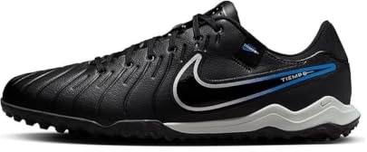 NIKE Legend 10 Academy TF Zapatillas de Futsal Negro/Cromo Hyper Royal 45