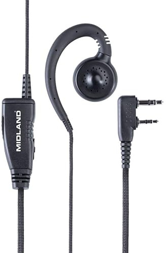 Midland MA29-LK microfono auricolare con PTT 2 PIN KENWOOD