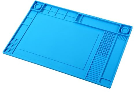 Antistatic Heat Resistant Soldering Repair Mat Surface Protection for Workstation Tabletop Desk DIY School Hobby