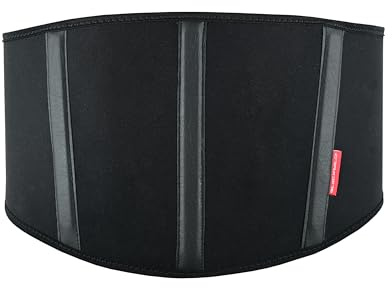 BLACKWILD Neopren Nierengurt Motorrad | Nierenwärmer Lendenwirbelstütze aus Neopren Für effektive Stabilisierung | Nierengurt Motorrad Herren und Damen