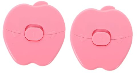 ERINGOGO 2stücke Tragbarer Pony-trimmer Manueller Haartrimmer Praktisches Pony-formwerkzeug Tragbarer Haarrasiererkamm für Junge Mädchen Stufenhaarschneidekamm für Feines Haar