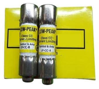PJKTBEYI 1 Fusible LP-CC 8 de bajo Pico BUSS Clase CC 8 A 600 V.